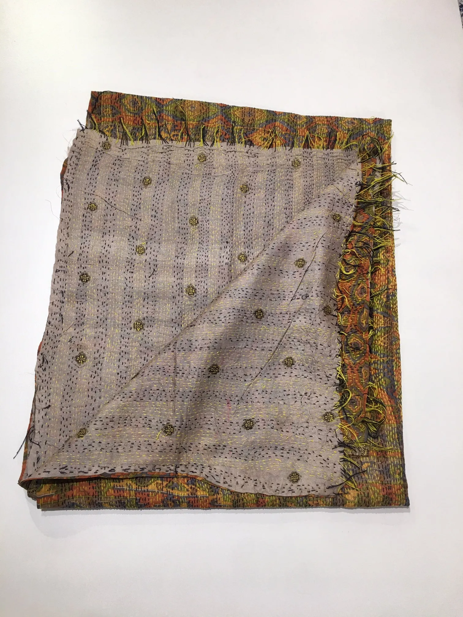 SILK KANTHA SCARF