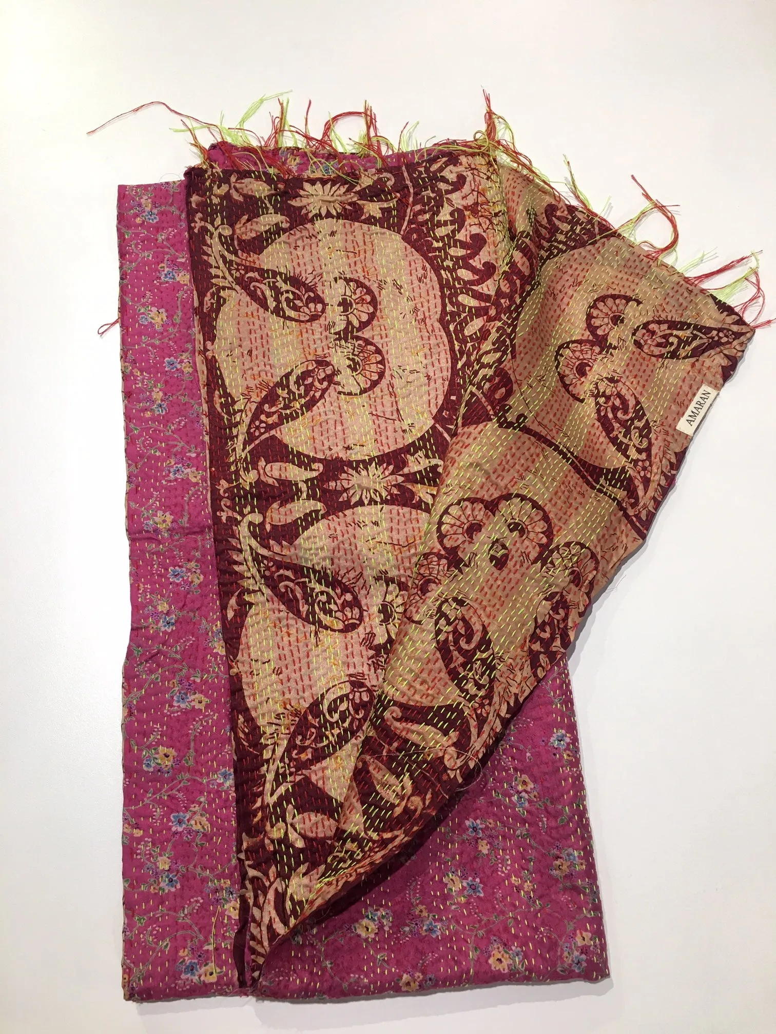 SILK KANTHA SCARF
