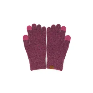 Soft Tech-Touch Gloves - Orchid Flower