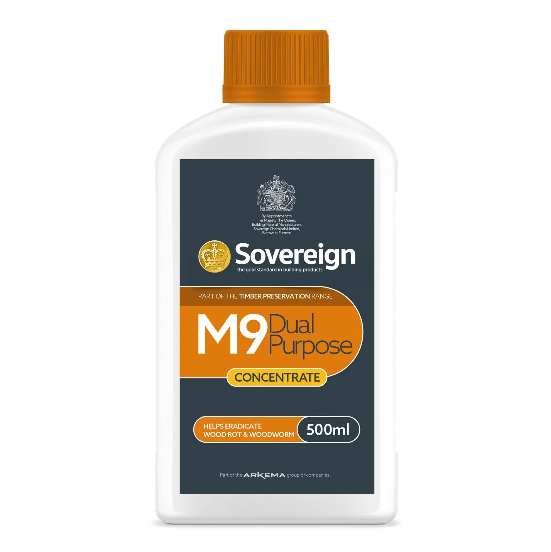 Sovereign M9 Dual Purpose Concentrate - Woodworm & Dry Rot Treatment