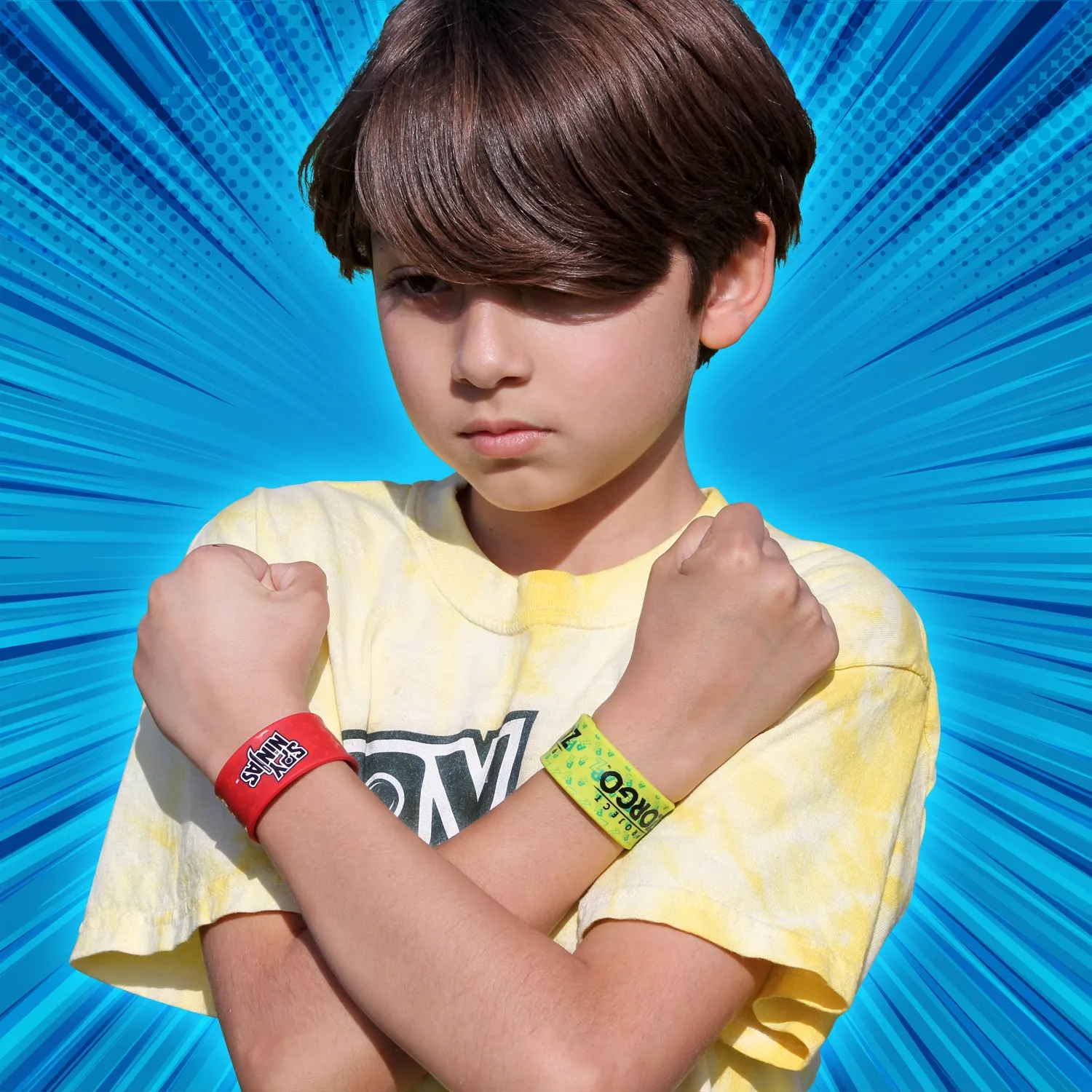 Spy Ninjas / Project Zorgo™ Slap Wristbands