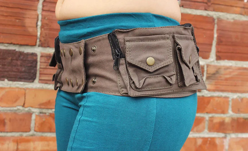 Steampunk 13 Pocket Belt