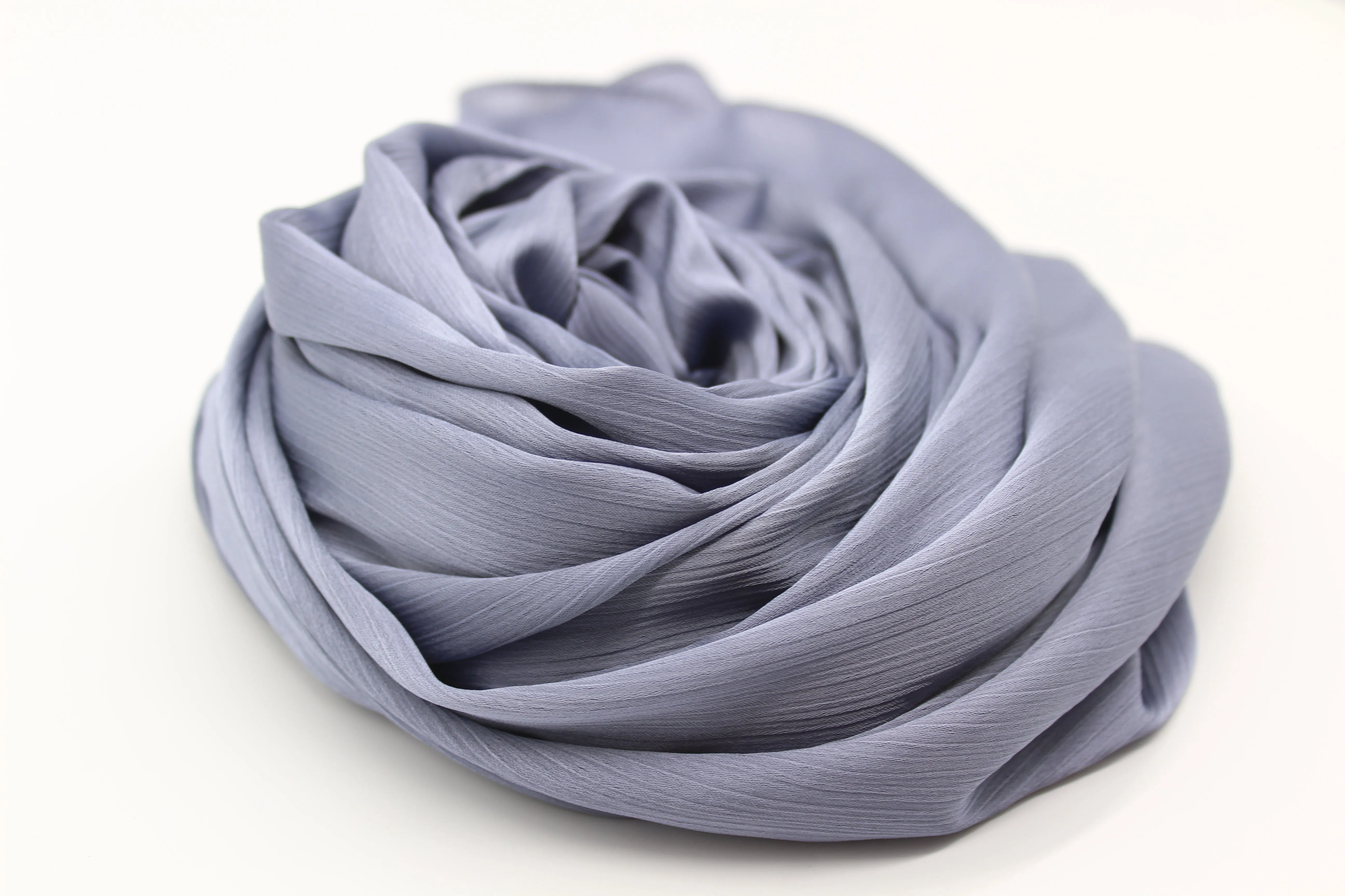 Steel Blue Luxe Scarf