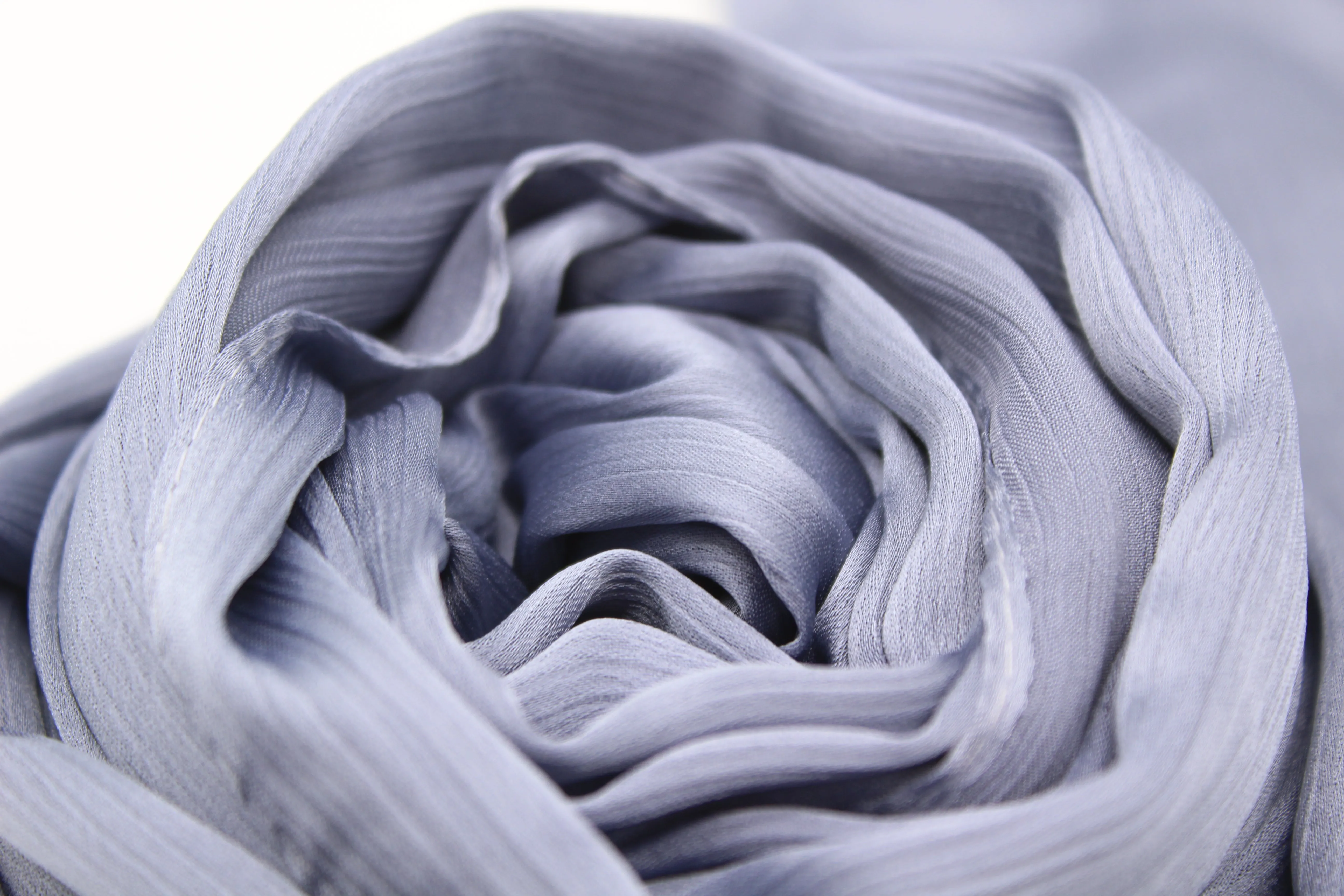 Steel Blue Luxe Scarf