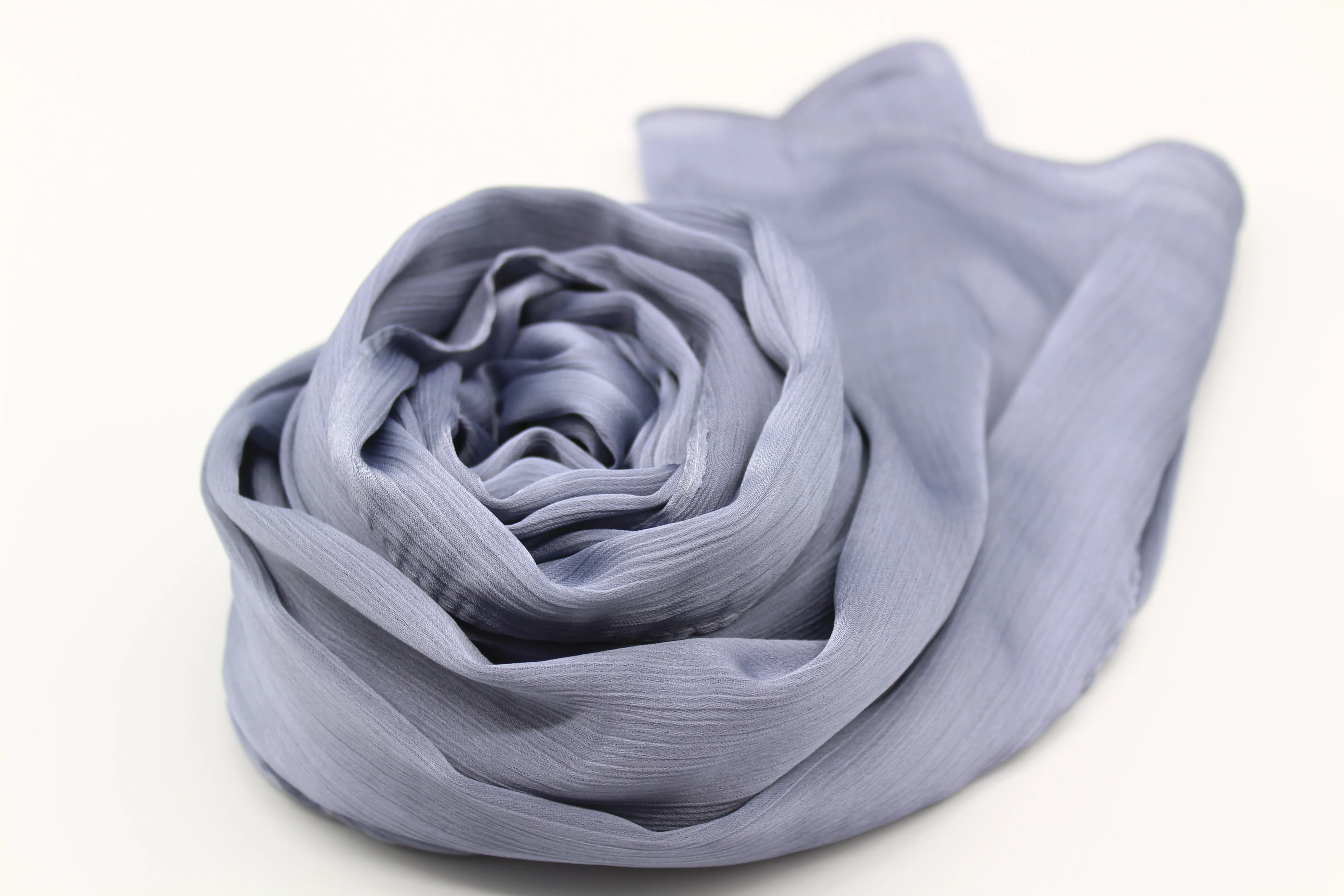 Steel Blue Luxe Scarf