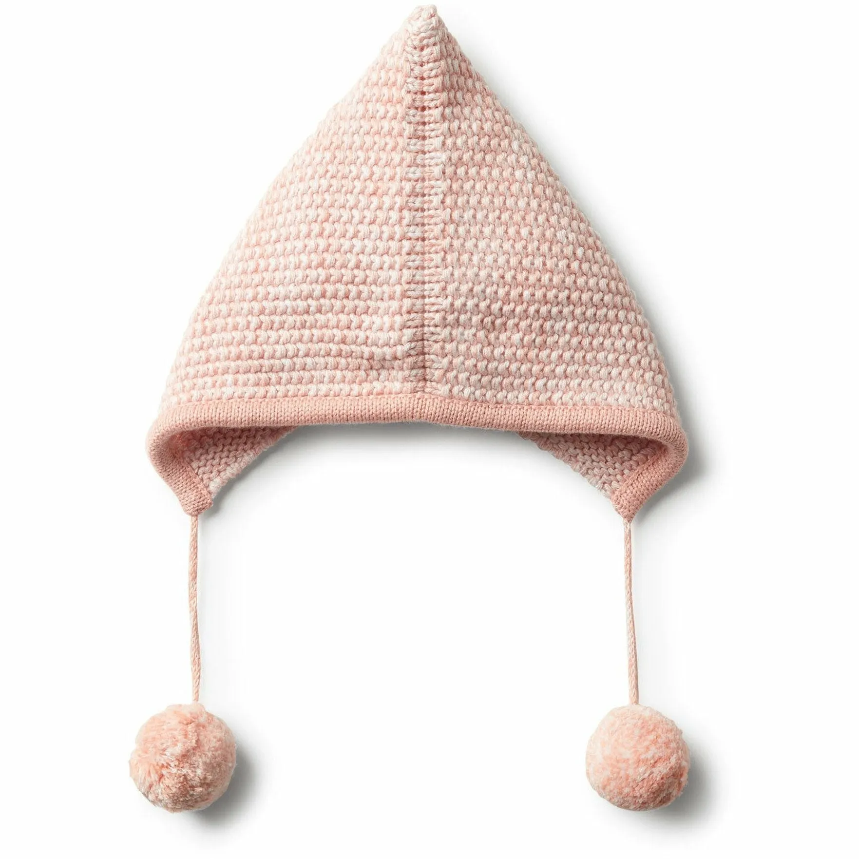 Strawberry & Cream Knitted Bonnet