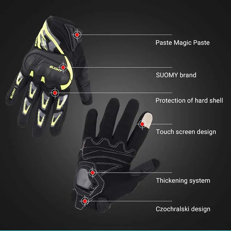 Summer Low Profile Motorcycle Gloves | SU11