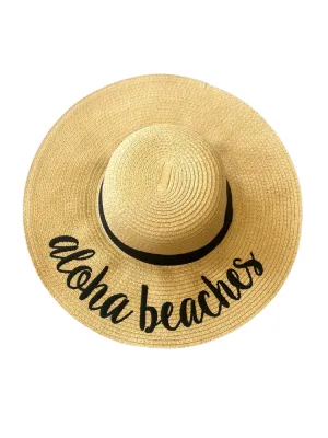 Summer Straw Hat - Aloha Beaches