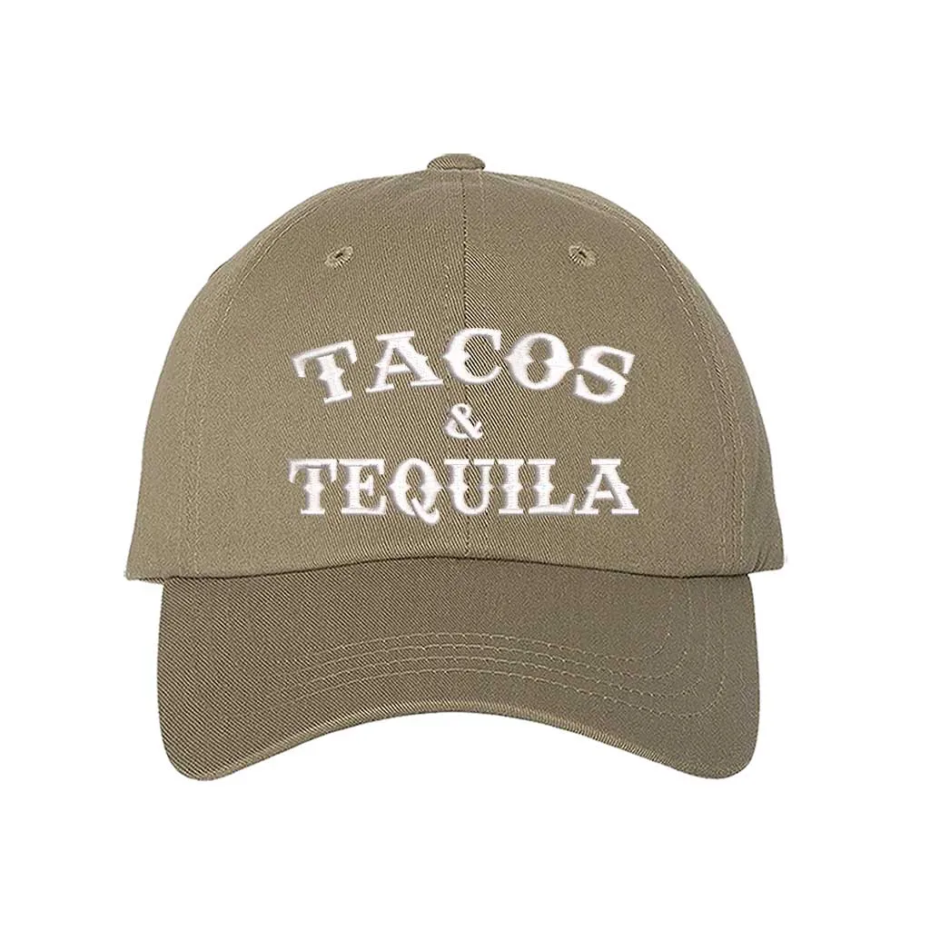 Tacos & Tequila Embroidered Baseball Hat