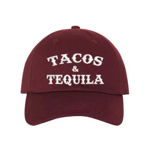 Tacos & Tequila Embroidered Baseball Hat