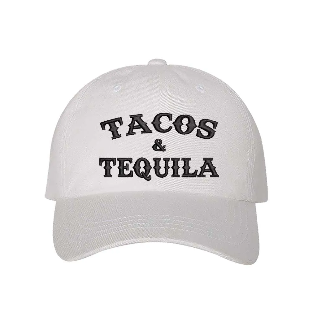 Tacos & Tequila Embroidered Baseball Hat