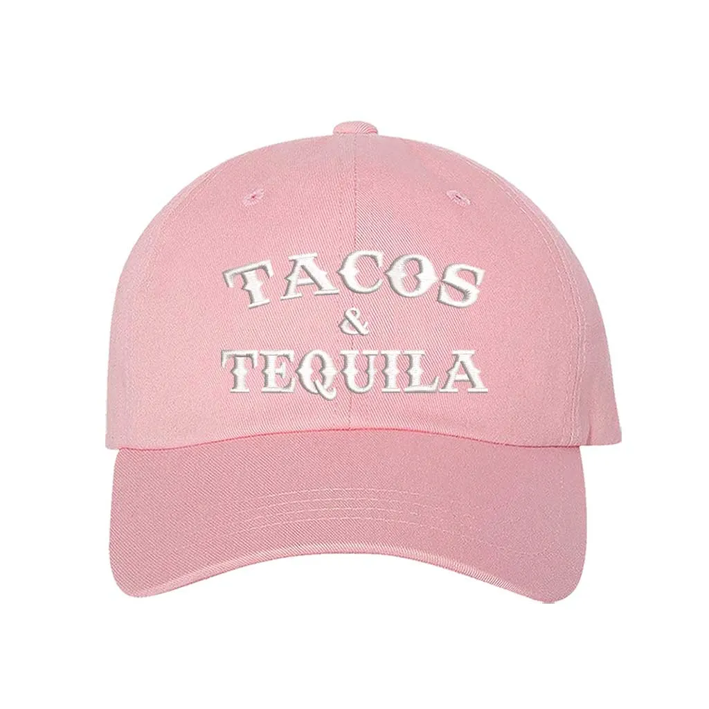 Tacos & Tequila Embroidered Baseball Hat