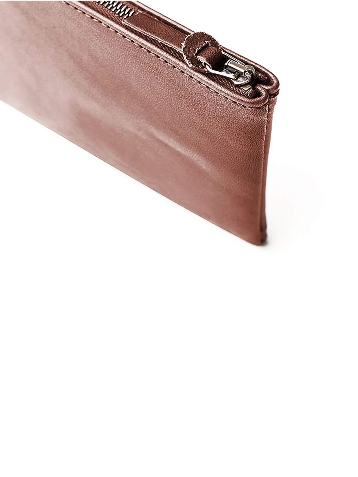 Tanner Goods Universal Zip Wallet Cognac