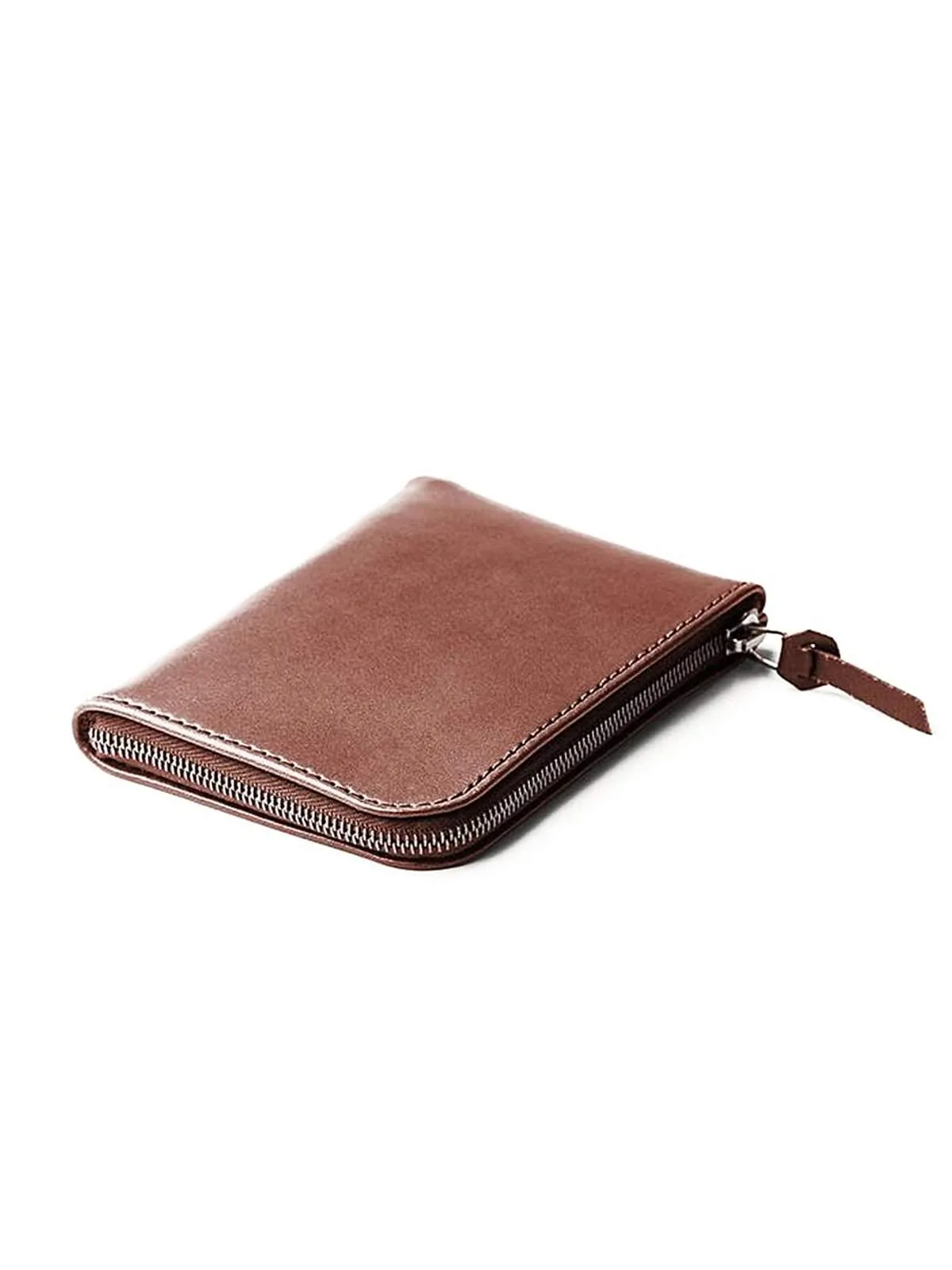 Tanner Goods Universal Zip Wallet Cognac