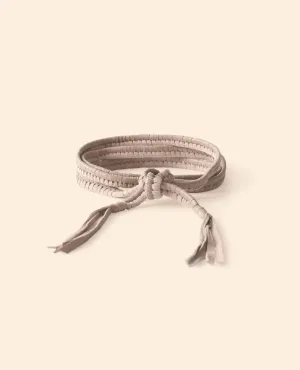 Taupe Grey Treva Belt