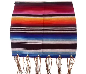 Telluride-Serape Fringed Skirt