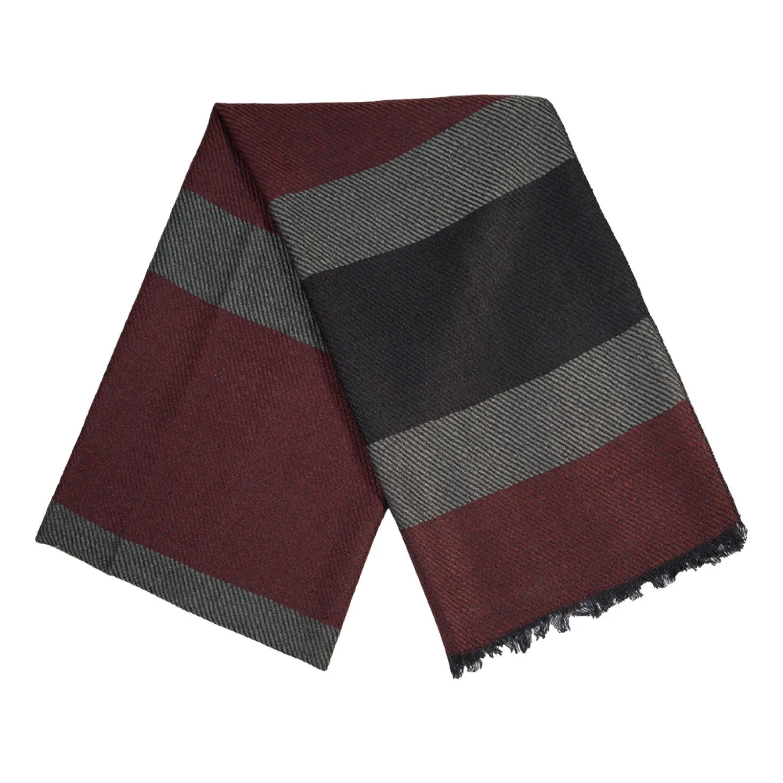 Three Tone Design Scarves ( 5 Colors )
