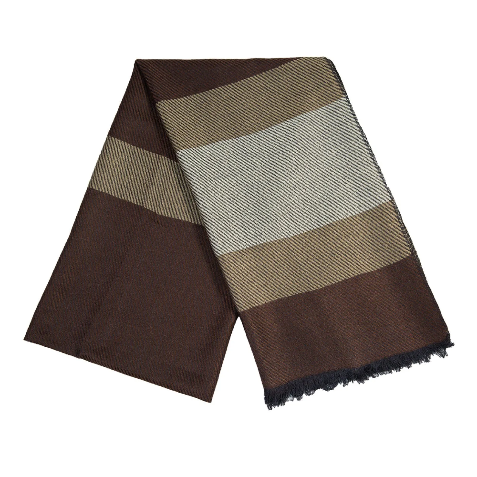 Three Tone Design Scarves ( 5 Colors )