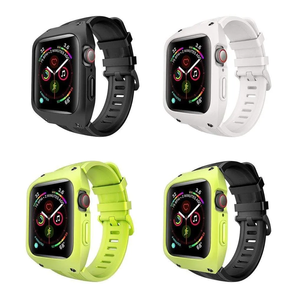 Tough Sports Watch Band With Built In Case