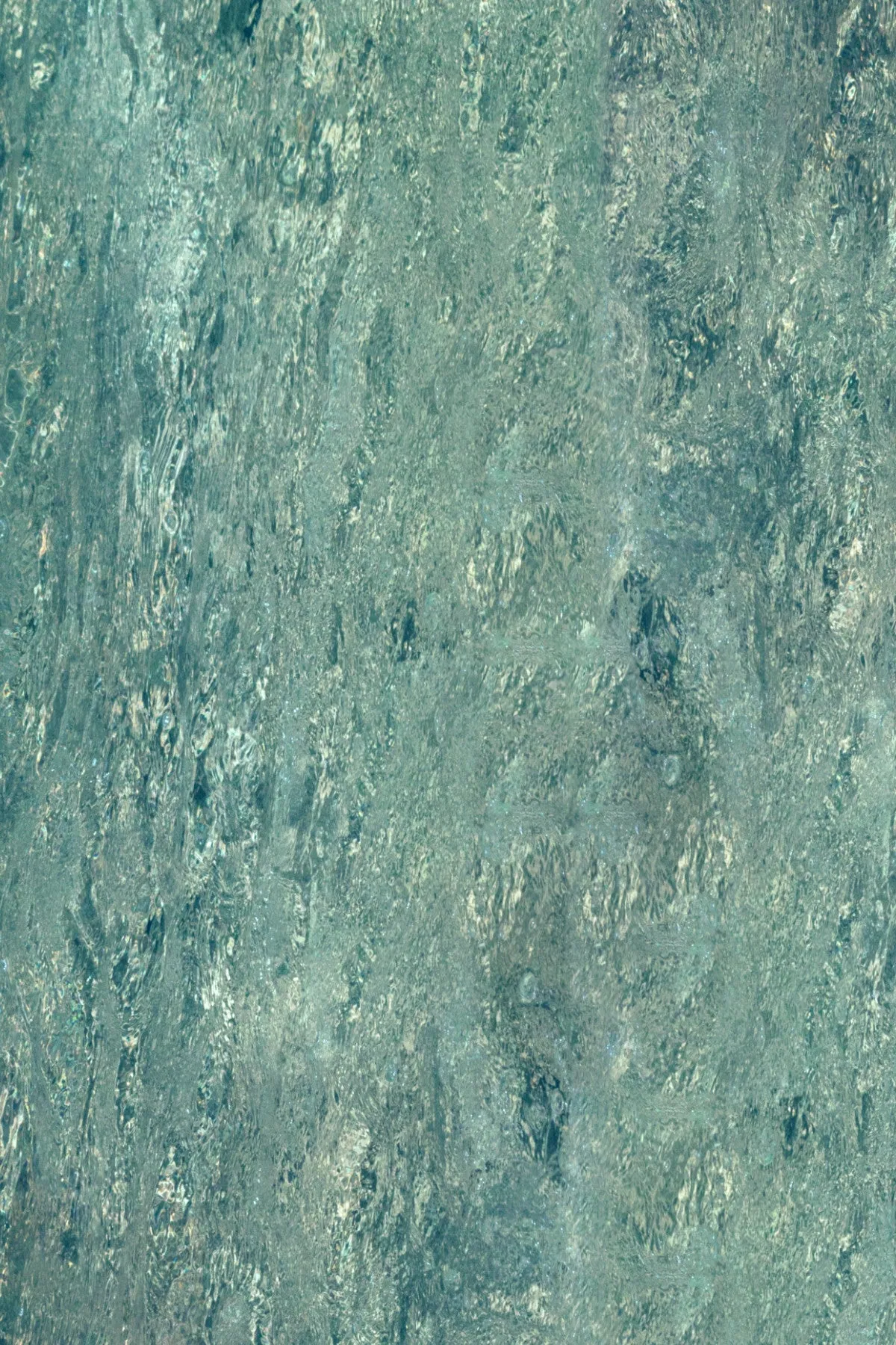 Turquoise Riverbed Square Scarf