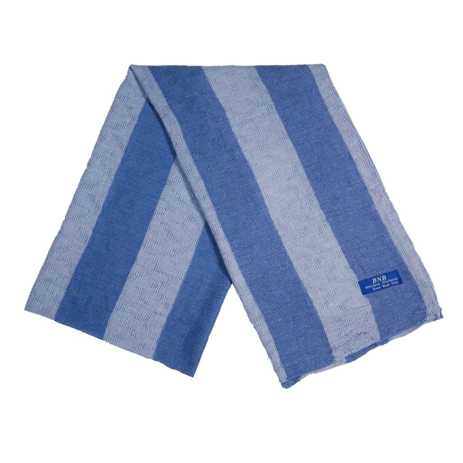 Two Color Stripe Summer Scarves- (6 Colors)