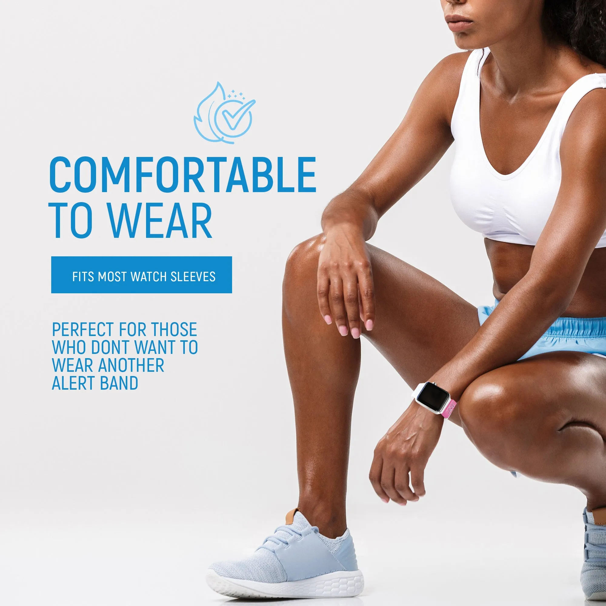 Type 2 Diabetes - Medical Alert watch sleeves.