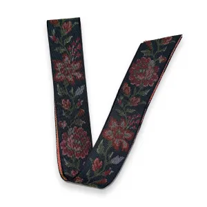 Vintage Black Dahlia Ribbon - Short