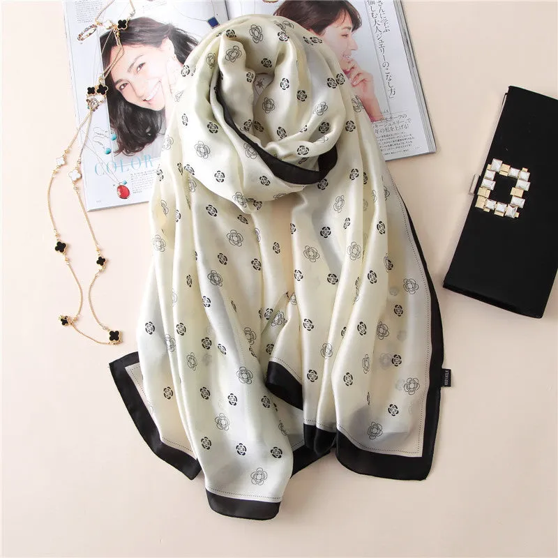 Vogue Silkly Scarf for Women Lightweight Shawl Wraps Holiday Scarf Gift Scarves Women
