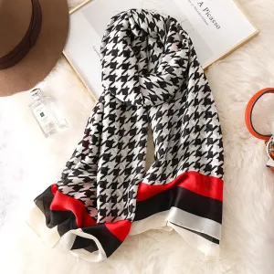 Vogue Silkly Scarf for Women Lightweight Shawl Wraps Holiday Scarf Gift Scarves Women