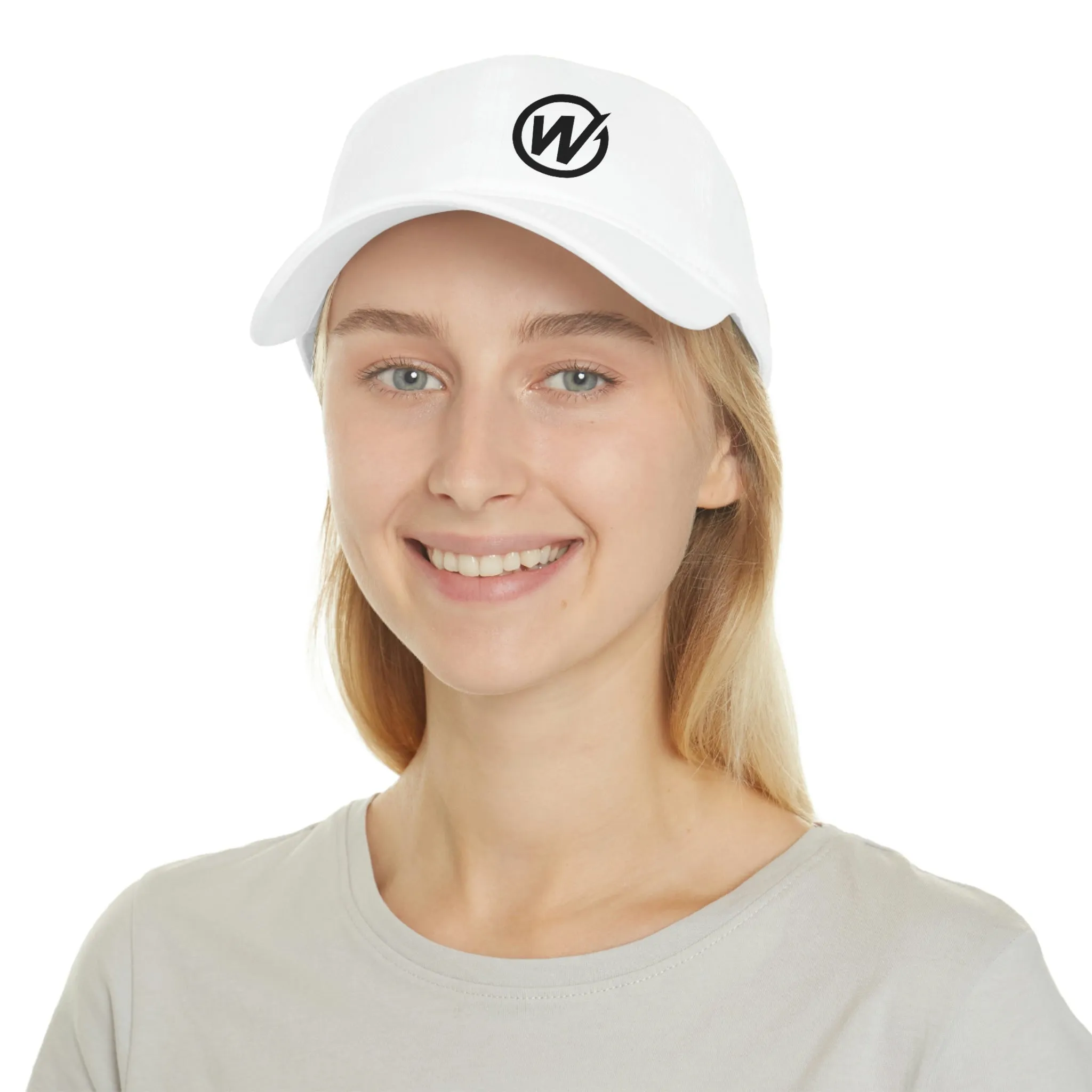W Low Profile Baseball Hat