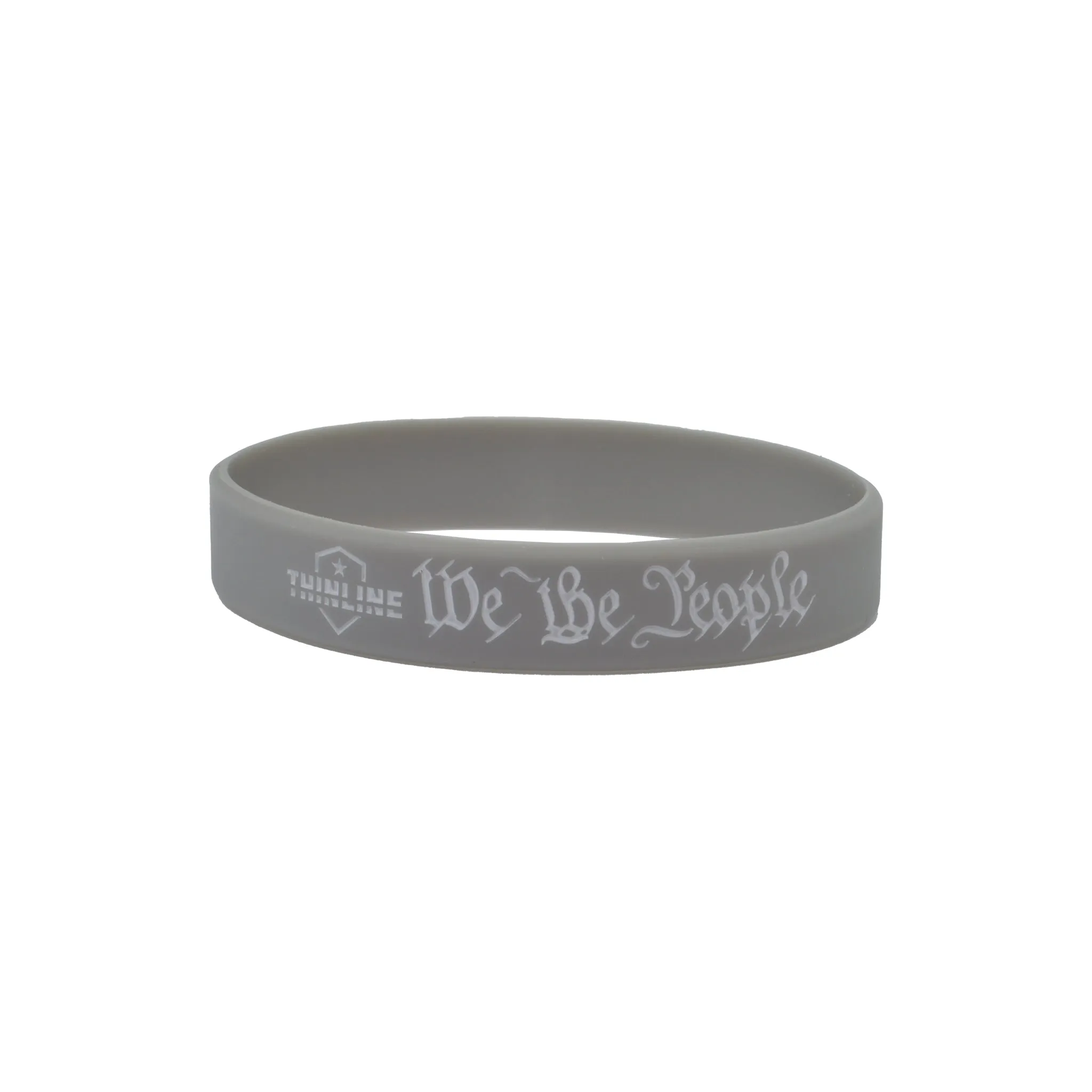 We The People Silicone Wristband