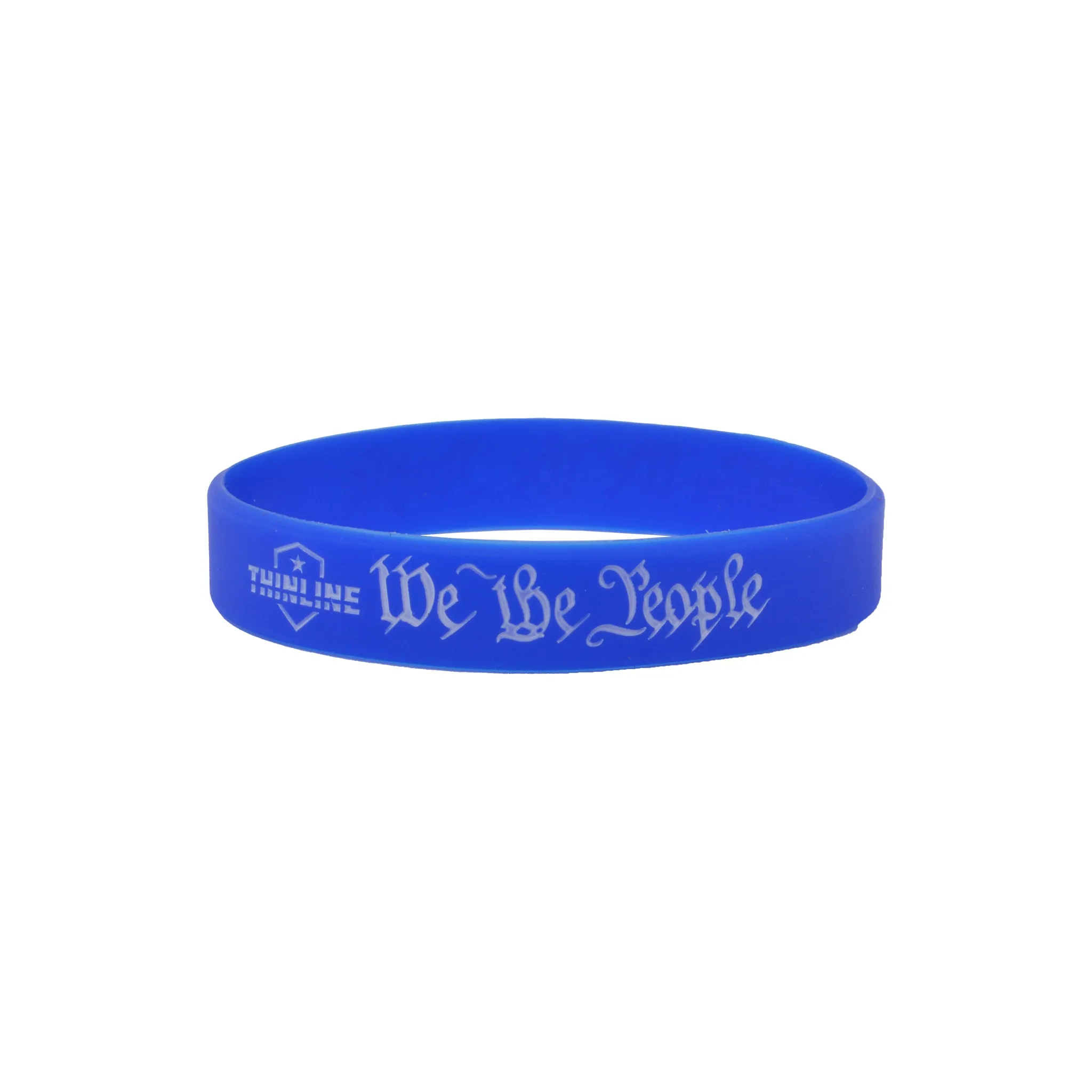 We The People Silicone Wristband