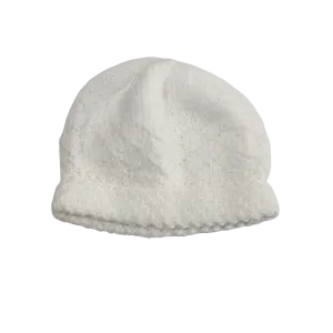 White Knitted Hat