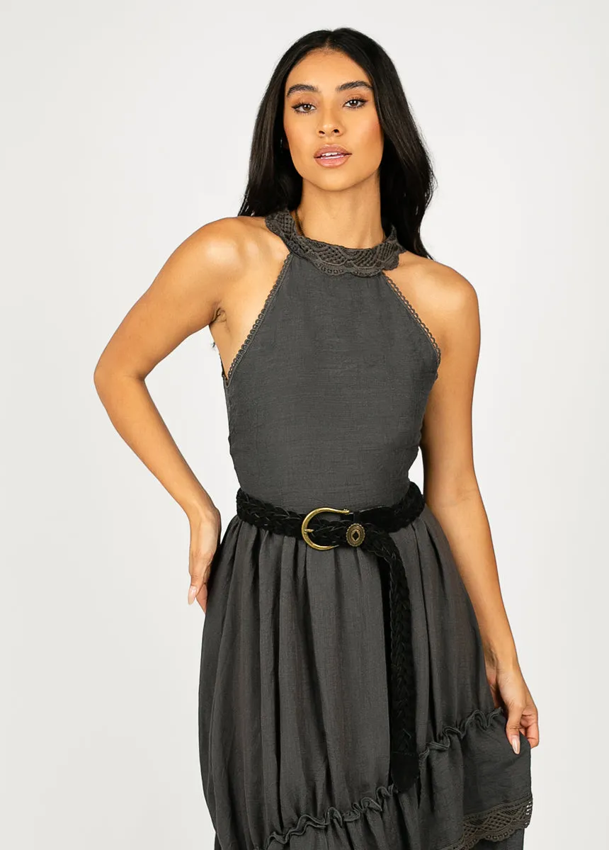 Winslow Leather Belt in Black