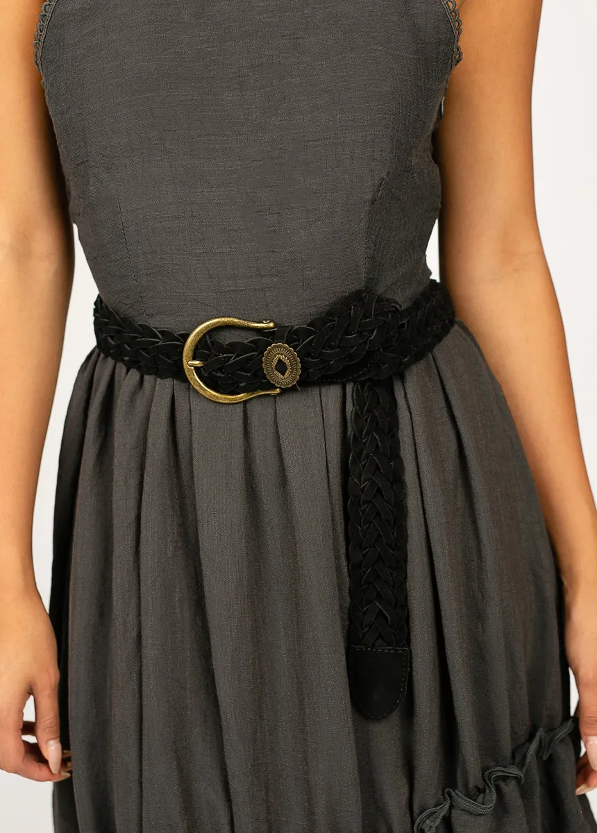 Winslow Leather Belt in Black