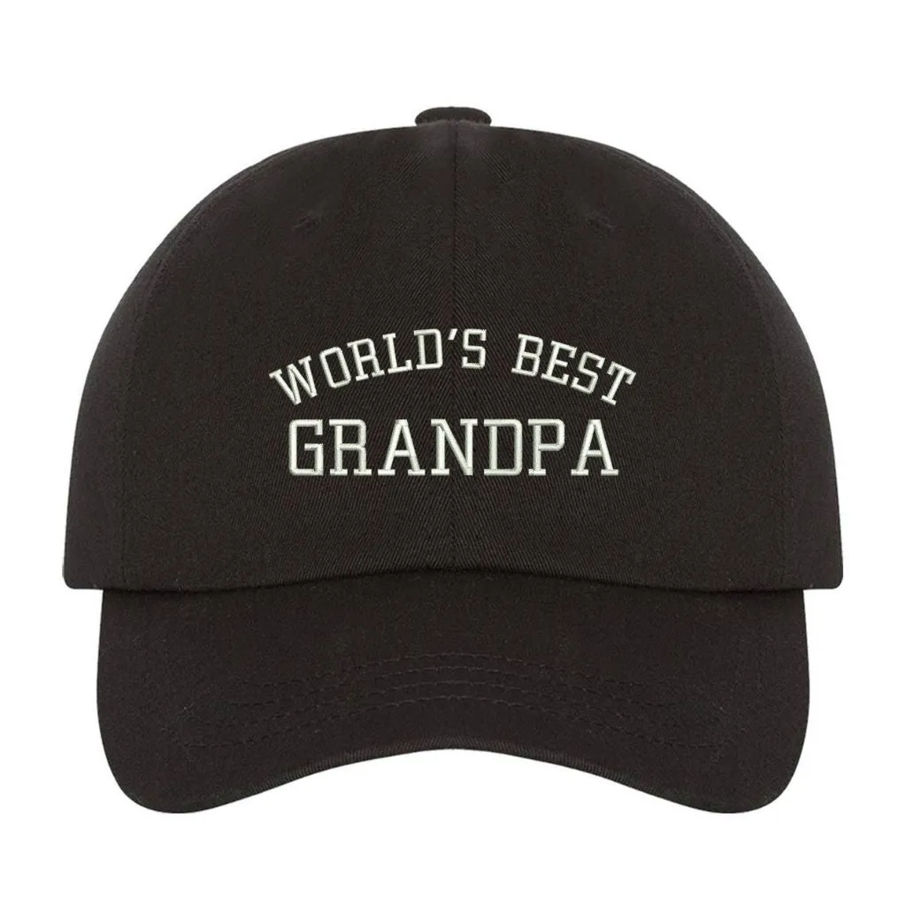 Worlds Best Grandpa Baseball Hat