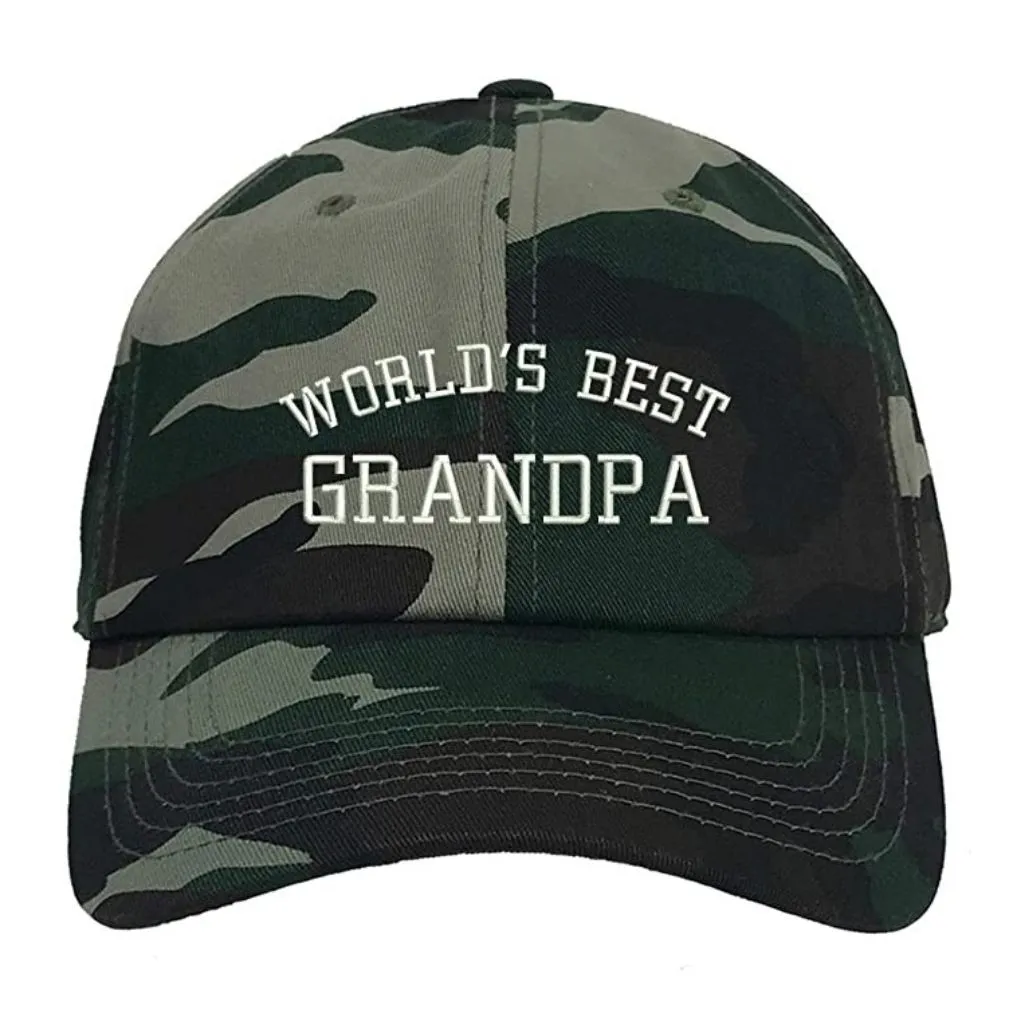 Worlds Best Grandpa Baseball Hat