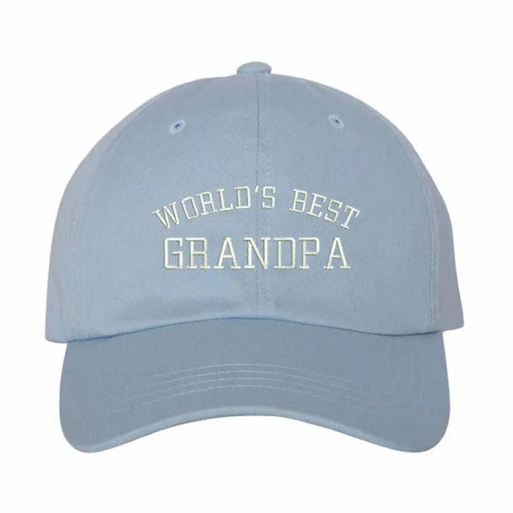 Worlds Best Grandpa Baseball Hat