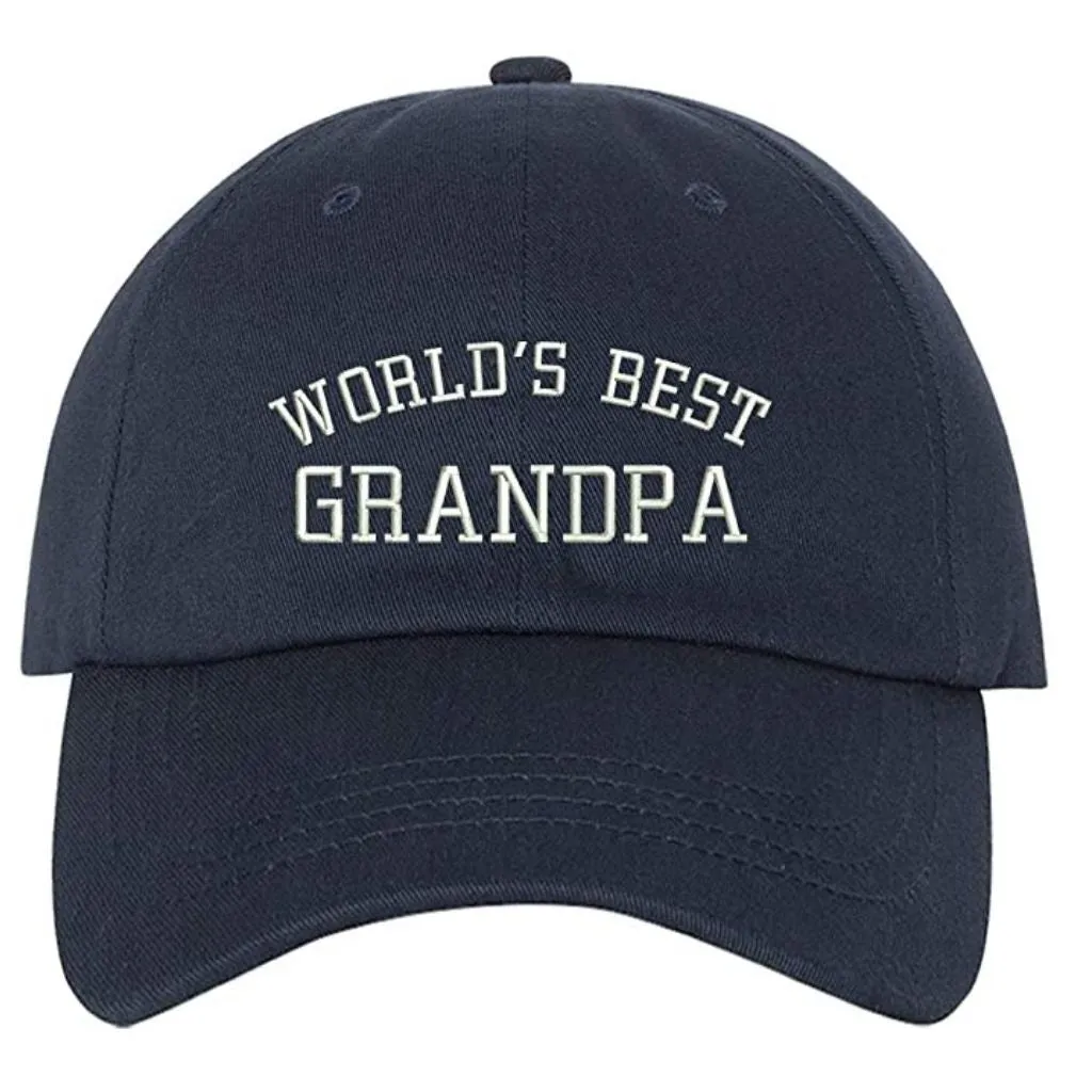 Worlds Best Grandpa Baseball Hat