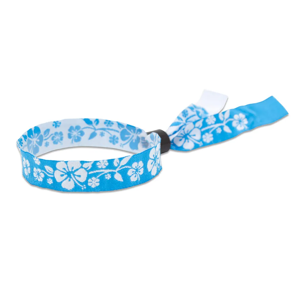 Woven Wristbands 1/2" Aloha - High Security Closure WOVAL (100/Pack)