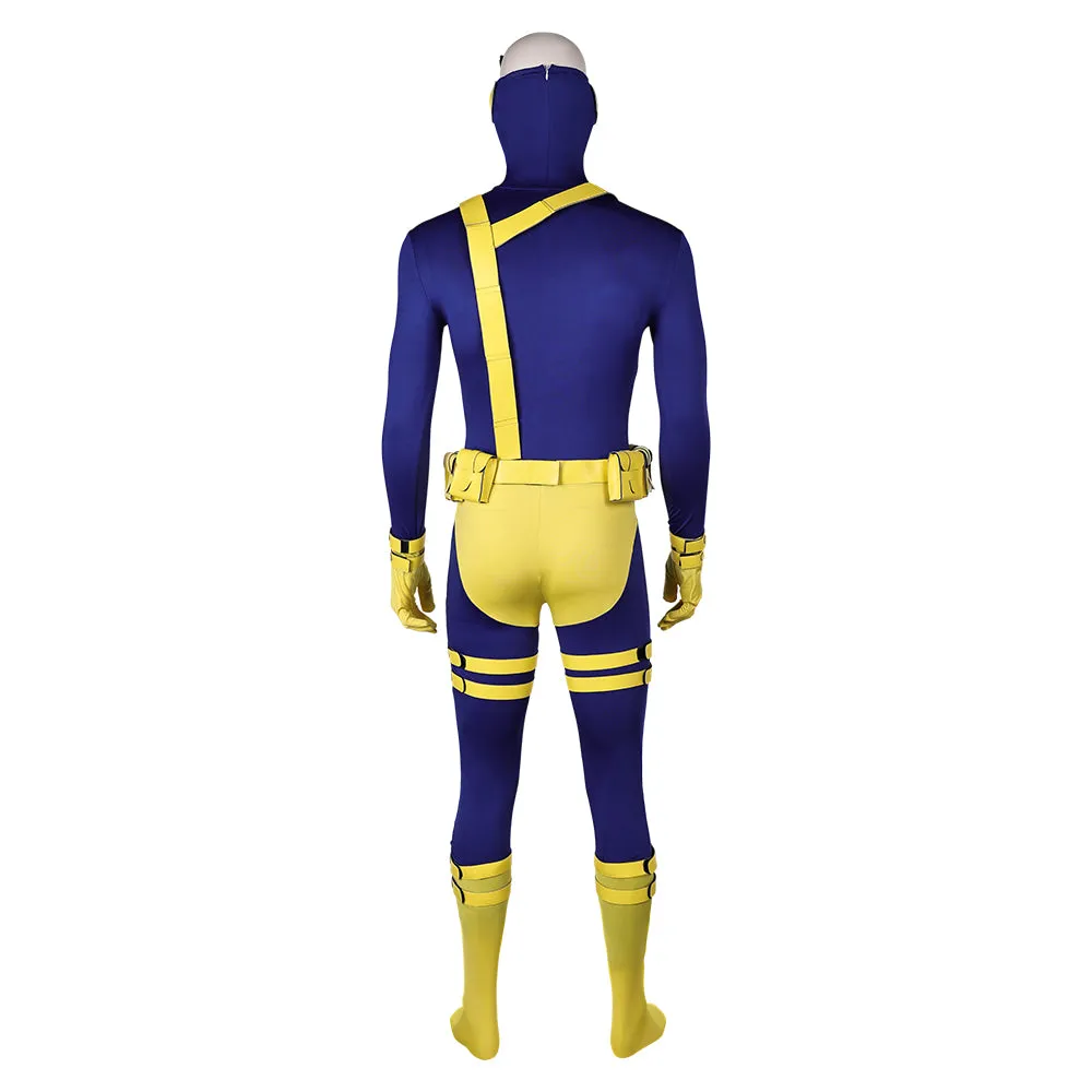 X-Men '97 Cyclops Scott Summers Combat Suit Cosplay Costume Outfits Halloween Carnival Suit
