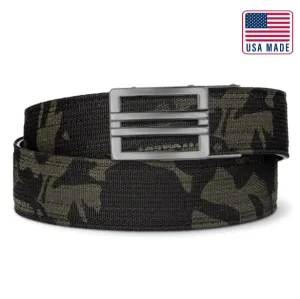 X SERIES BUCKLE  | MULTICAM® BLACK TACTICAL NYLON GUN BELT 1.5"