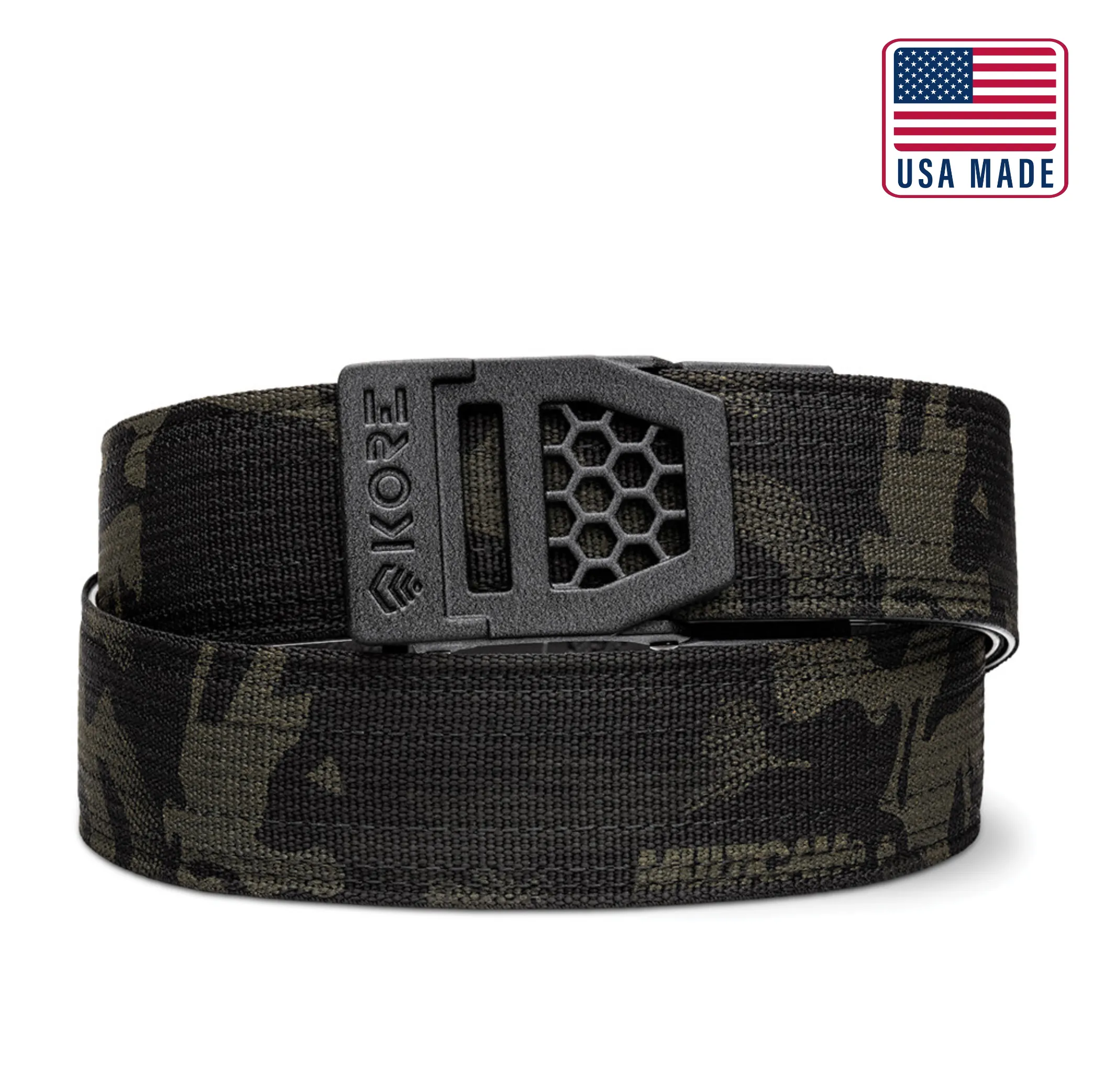 X SERIES BUCKLE  | MULTICAM® BLACK TACTICAL NYLON GUN BELT 1.5"