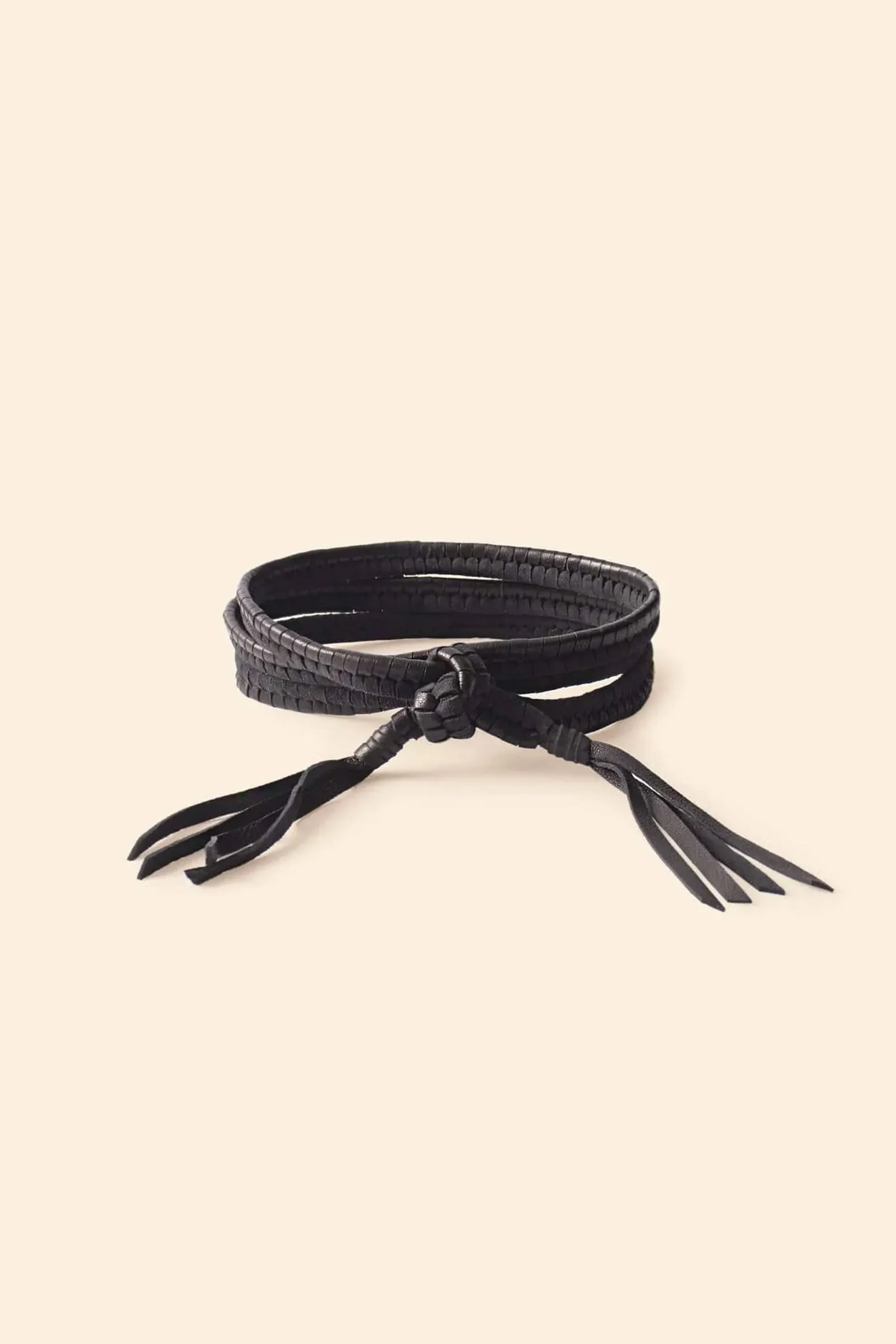 Xirena Treva Belt in Black Leather