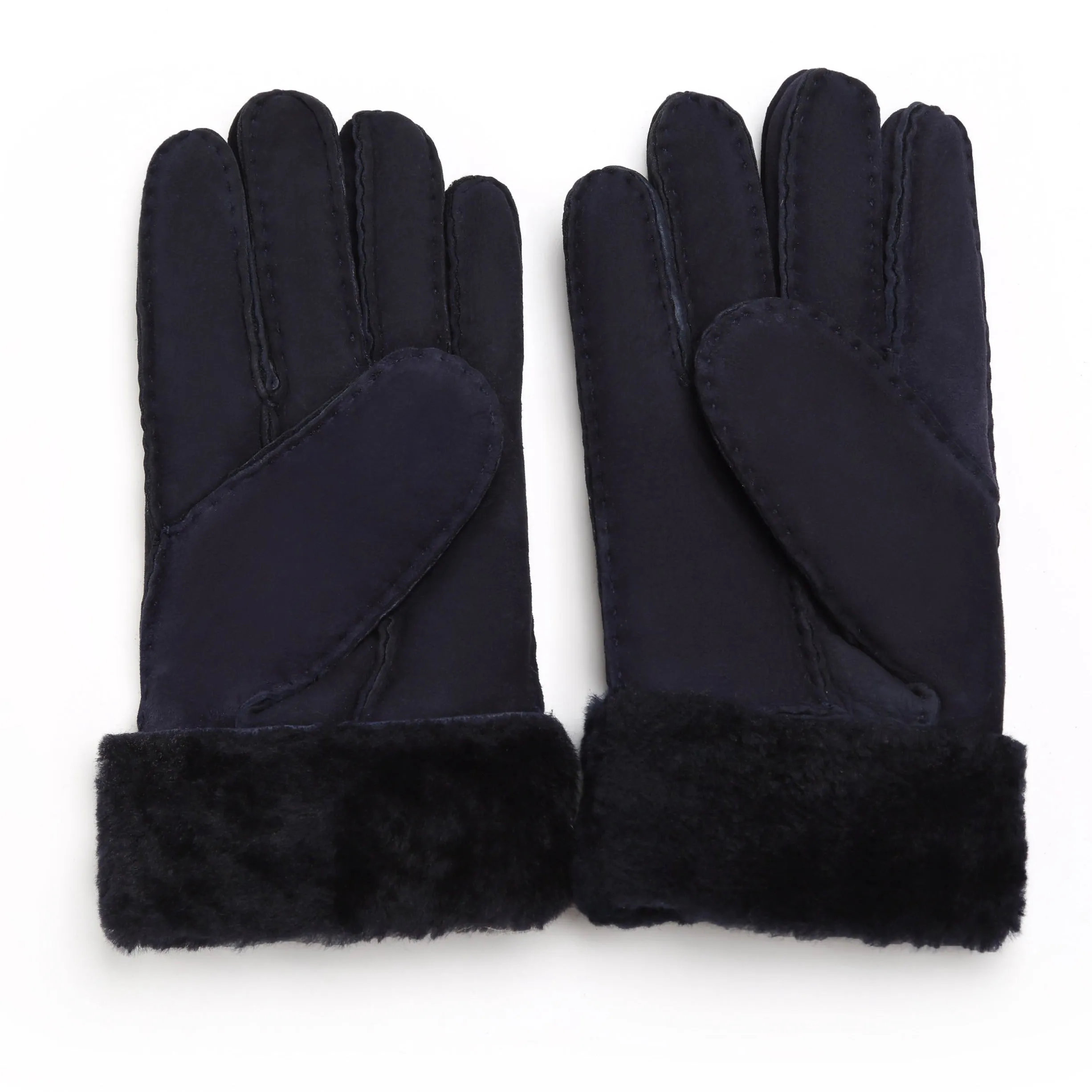 YISEVEN Womens Sheepskin Shearling Leather Gloves