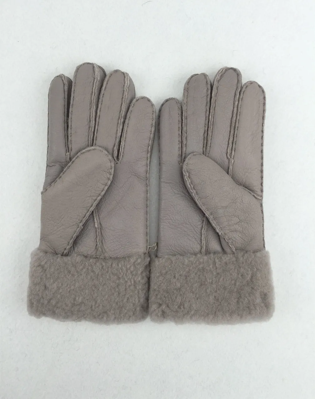 YISEVEN Womens Sheepskin Shearling Leather Gloves