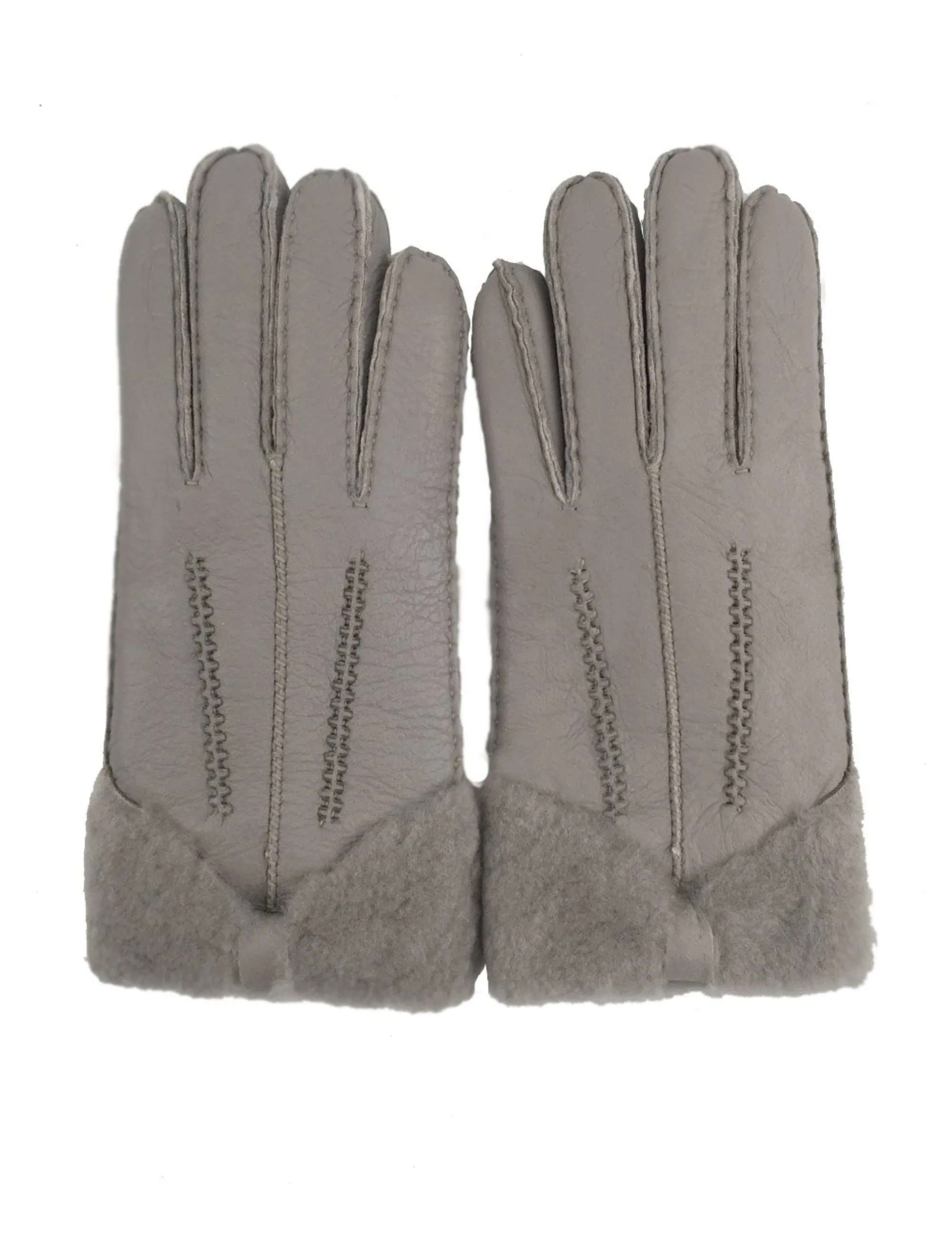 YISEVEN Womens Sheepskin Shearling Leather Gloves