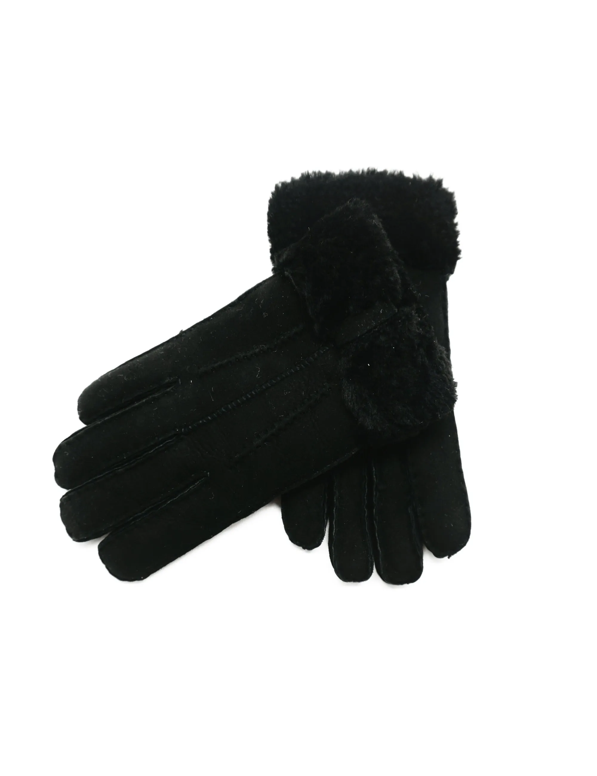 YISEVEN Womens Sheepskin Shearling Leather Gloves