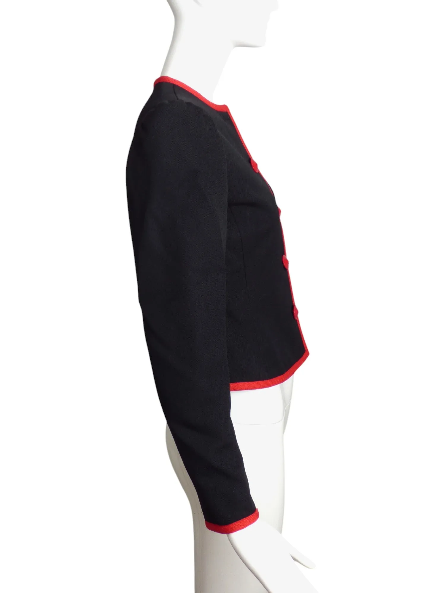 YVES SAINT LAURENT- 1970s Wool Blazer, Size-6