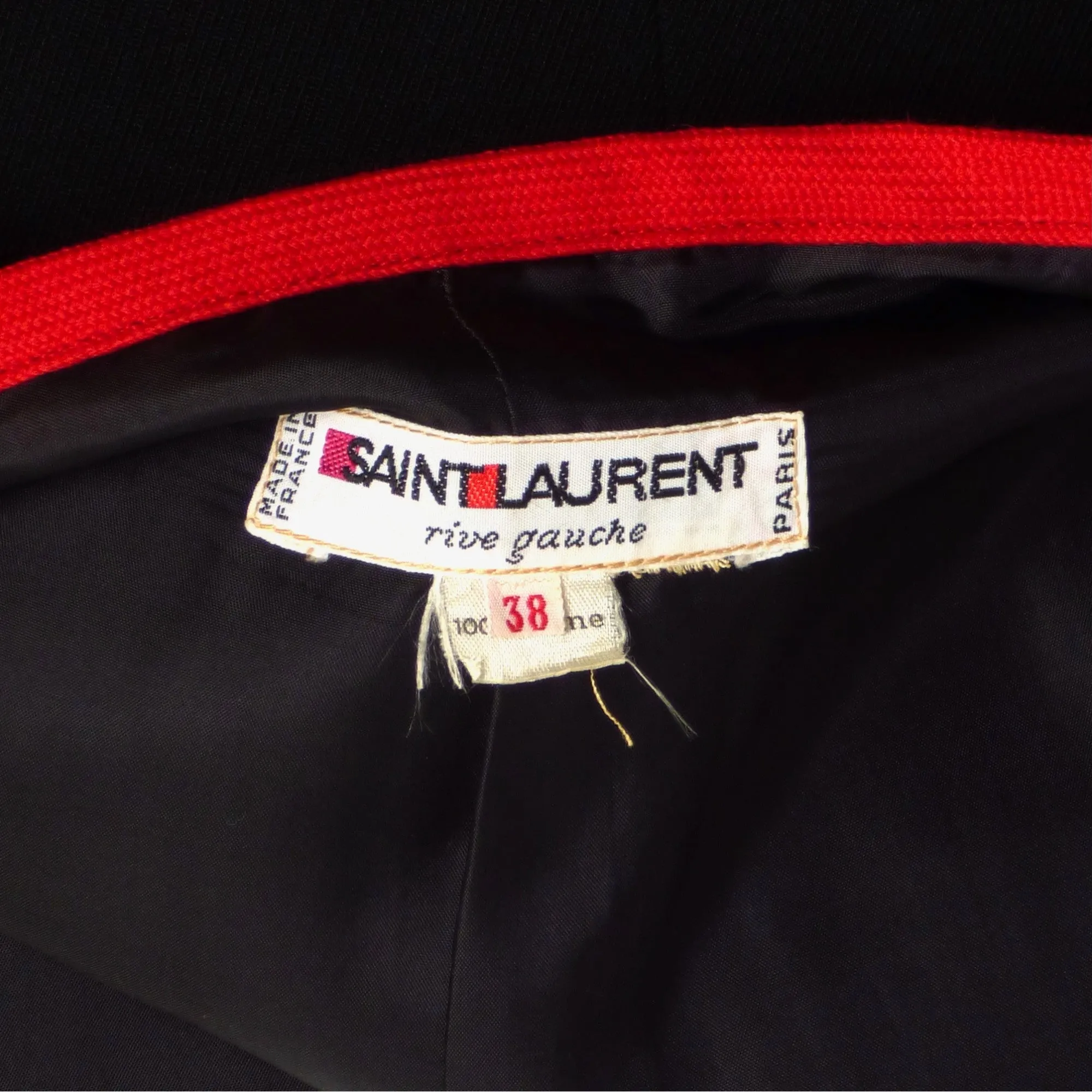 YVES SAINT LAURENT- 1970s Wool Blazer, Size-6